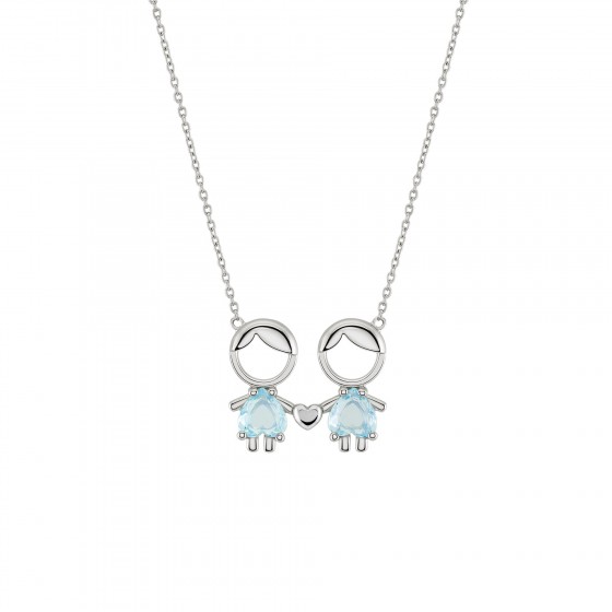 Mum 2 Boys Necklace
