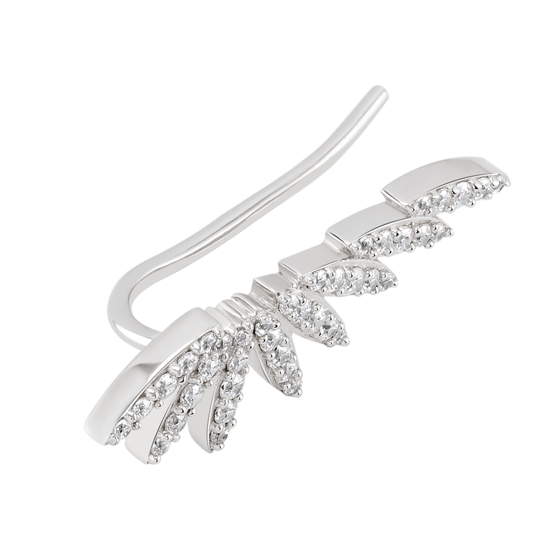 Brincos Party Leaf II