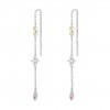 Matchy Color Chain 3 Colors Earrings