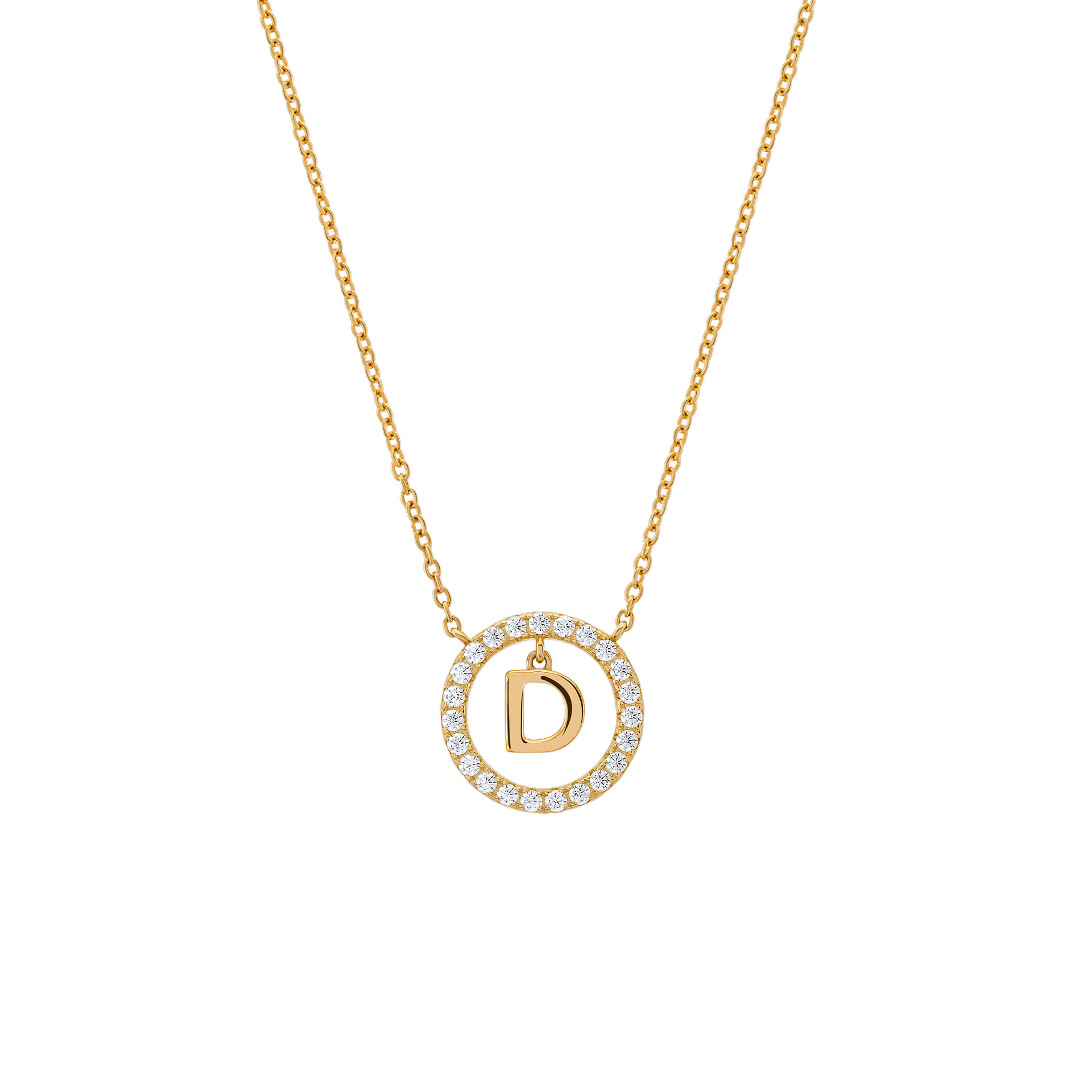 Letter D Necklace