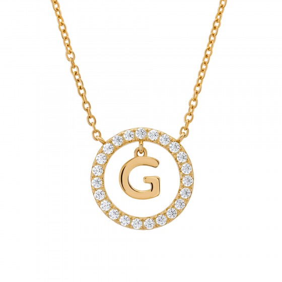 Classy Letter G Necklace