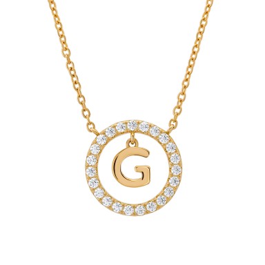 Classy Letter G Necklace