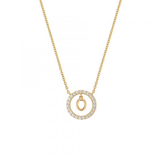 Classy Letter O Necklace