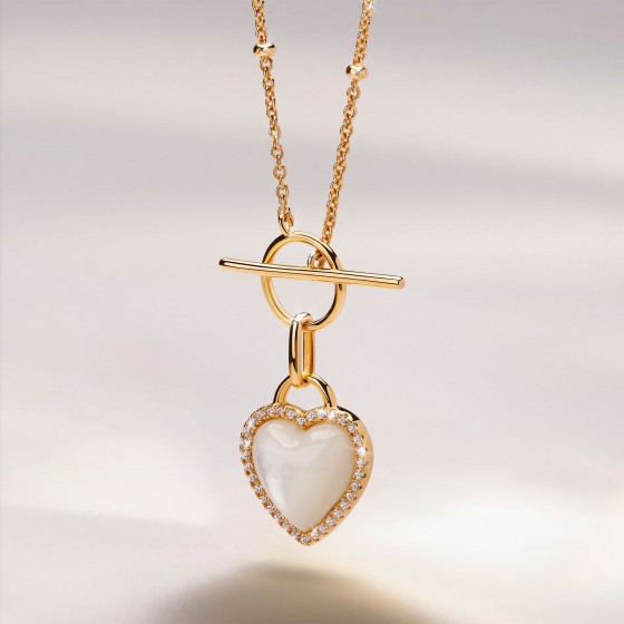 Mothers Day Edition Golden Necklace