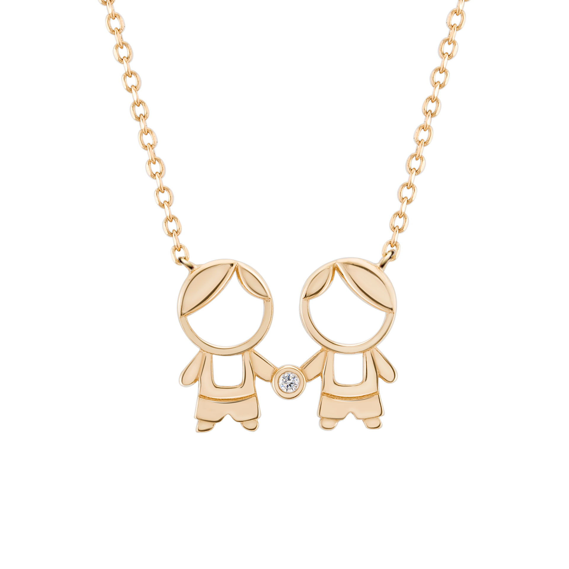 Colar Ouro Mum 2 Meninos