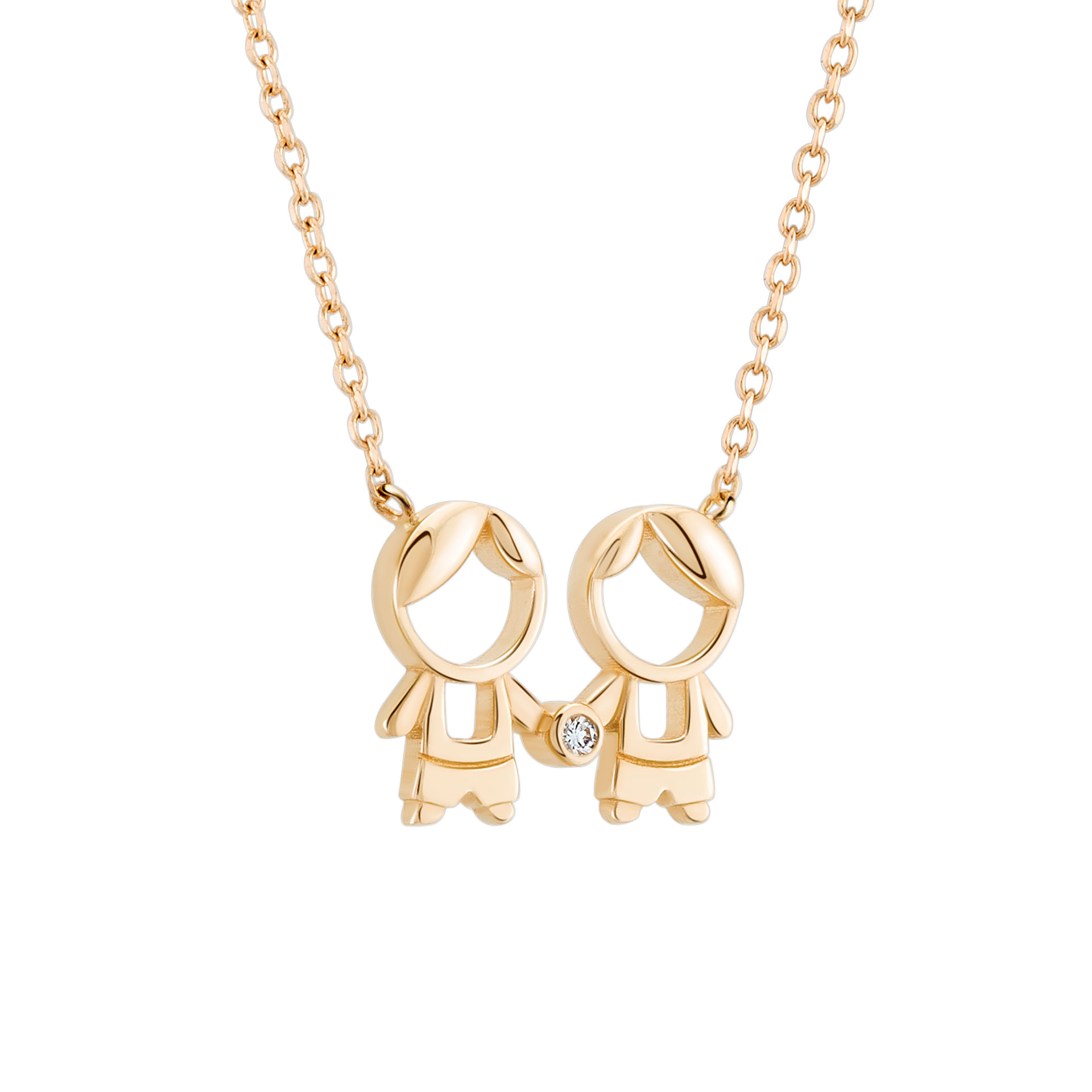 Colar Ouro Mum 2 Meninos