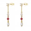 Fun Colourful Stones Earrings