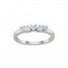 Anillo Classy 5 Hearts Silver