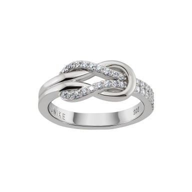 Classy Knot Silver Ring
