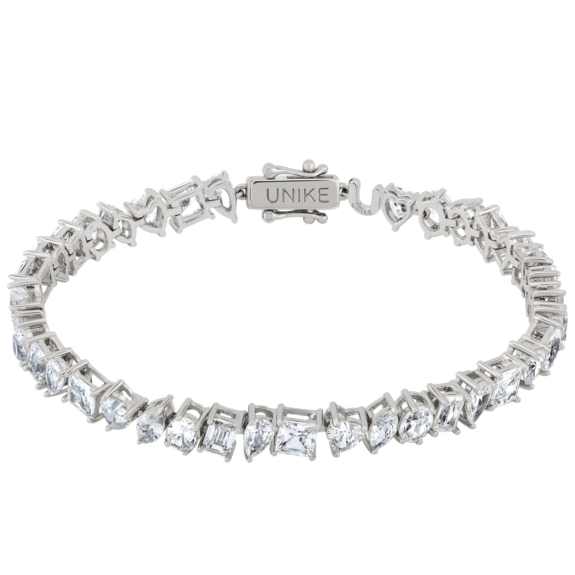 Pulsera Party Tennis Multi-shape Stones