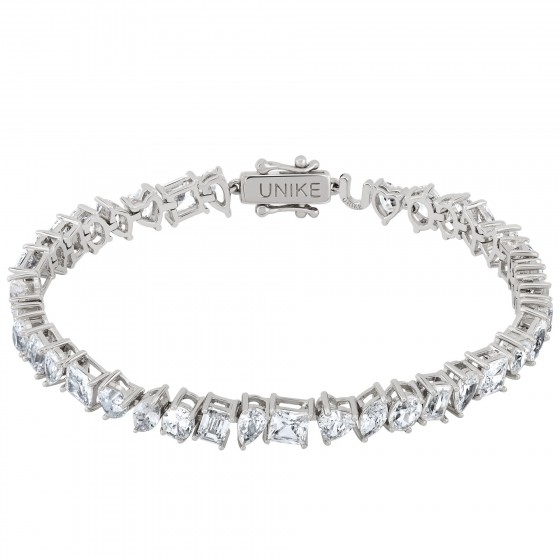 PARTY TENNIS MULTI-SHAPE STONES BRACELET