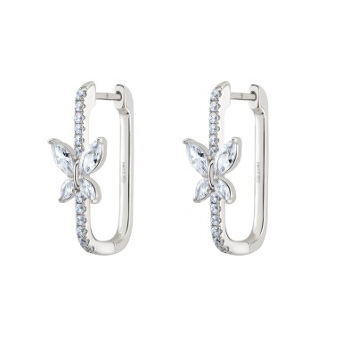 Matchy Navete Butterfly Hoops