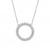 Colar Classy Pave Silver