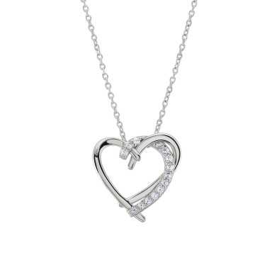 Collar Classy Twist Heart