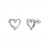 Pendientes Classy Twist Heart