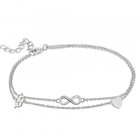 Pulseira Classy Meaningful Silver