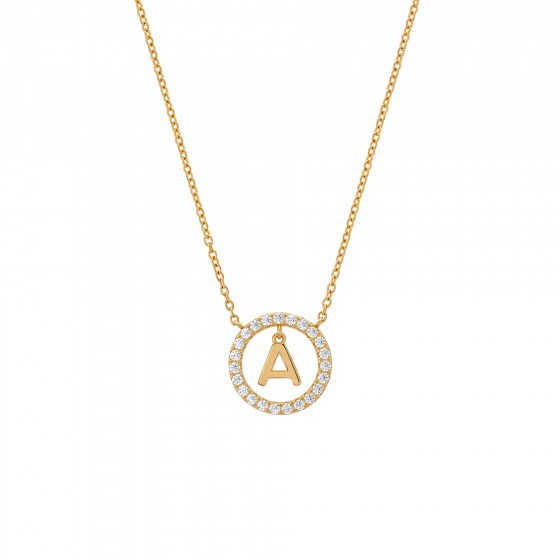 Collar Classy Letter A