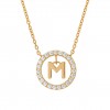 Classy Letter M Necklace