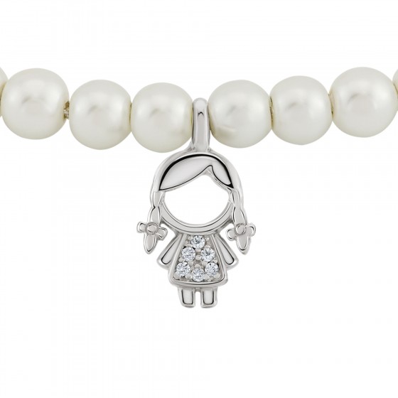 Pulseira Mum Girl Pearls