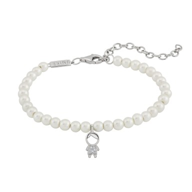 Mum Boy Pearls Bracelet