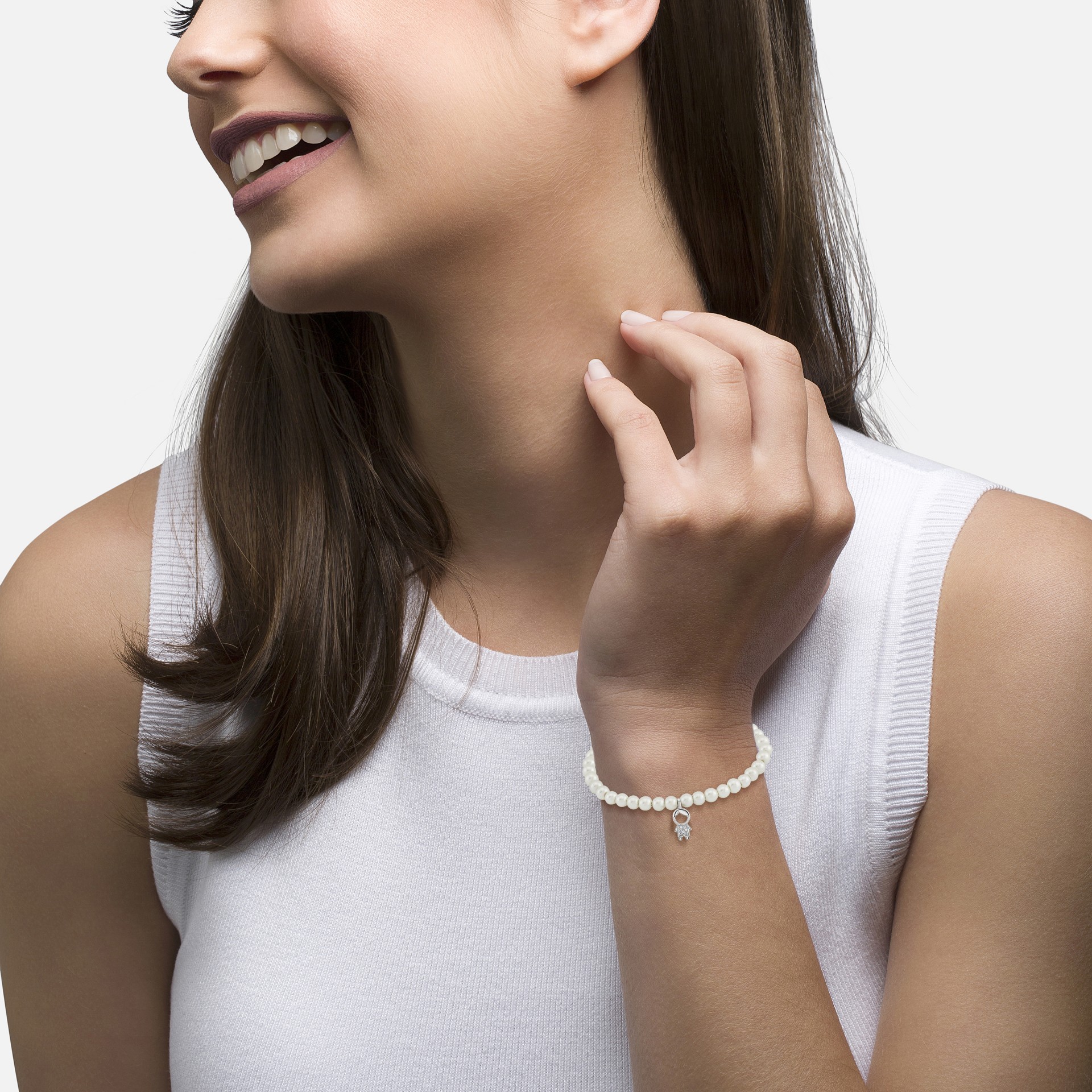 Pulsera Perlas Mum Niño