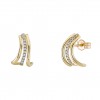 Gold Timeless Triple Hoops