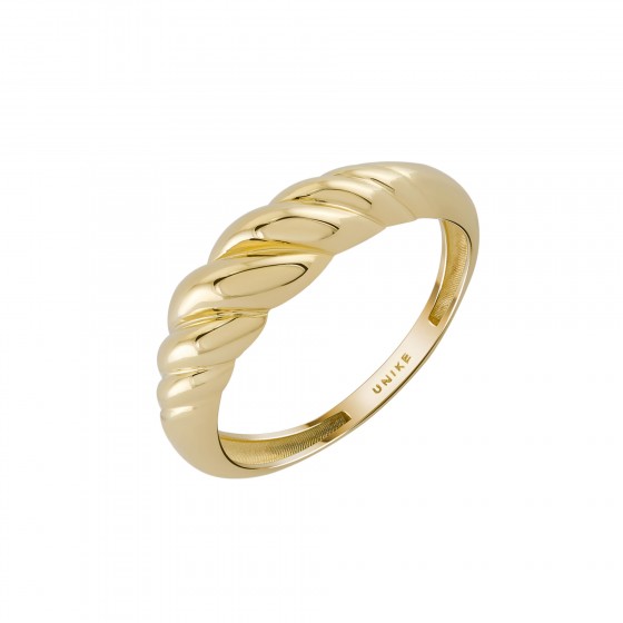 Anel Ouro Timeless Twisted