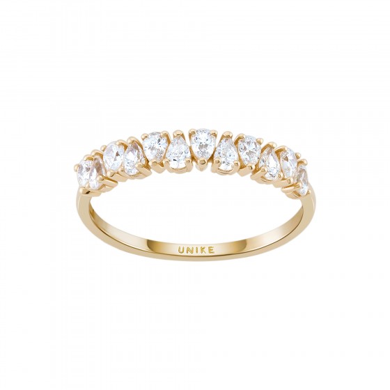 Gold Timeless Stones Ring