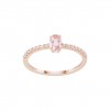 Anillo Love in Rose Solitaire