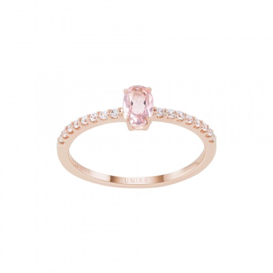 Anillo Love in Rose Solitaire