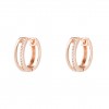 Love in Rose Shinny Hoops