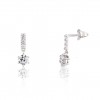 Pendientes Classy Small Solitaire