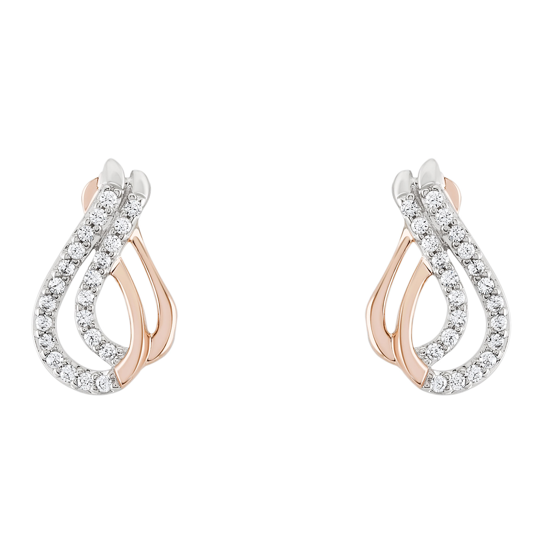 Brincos Love in Rose Infinity