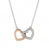 Love in Rose Heart Necklace