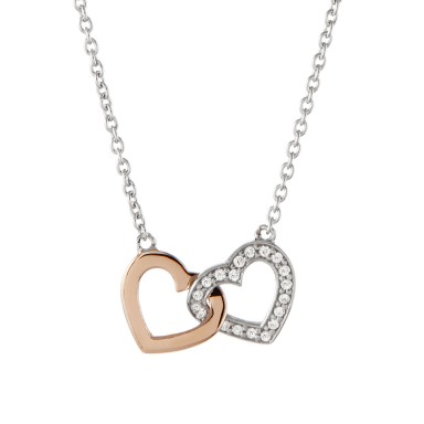 Collar Love in Rose Heart