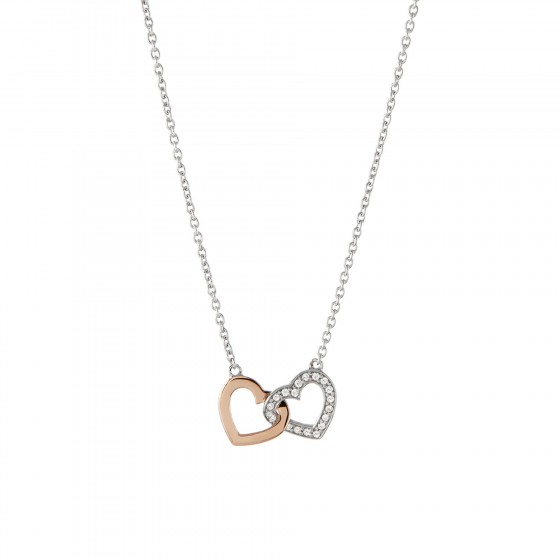 Love in Rose Heart Necklace