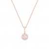 Colar Love in Rose Solitaire