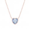 Colar Blue Heart