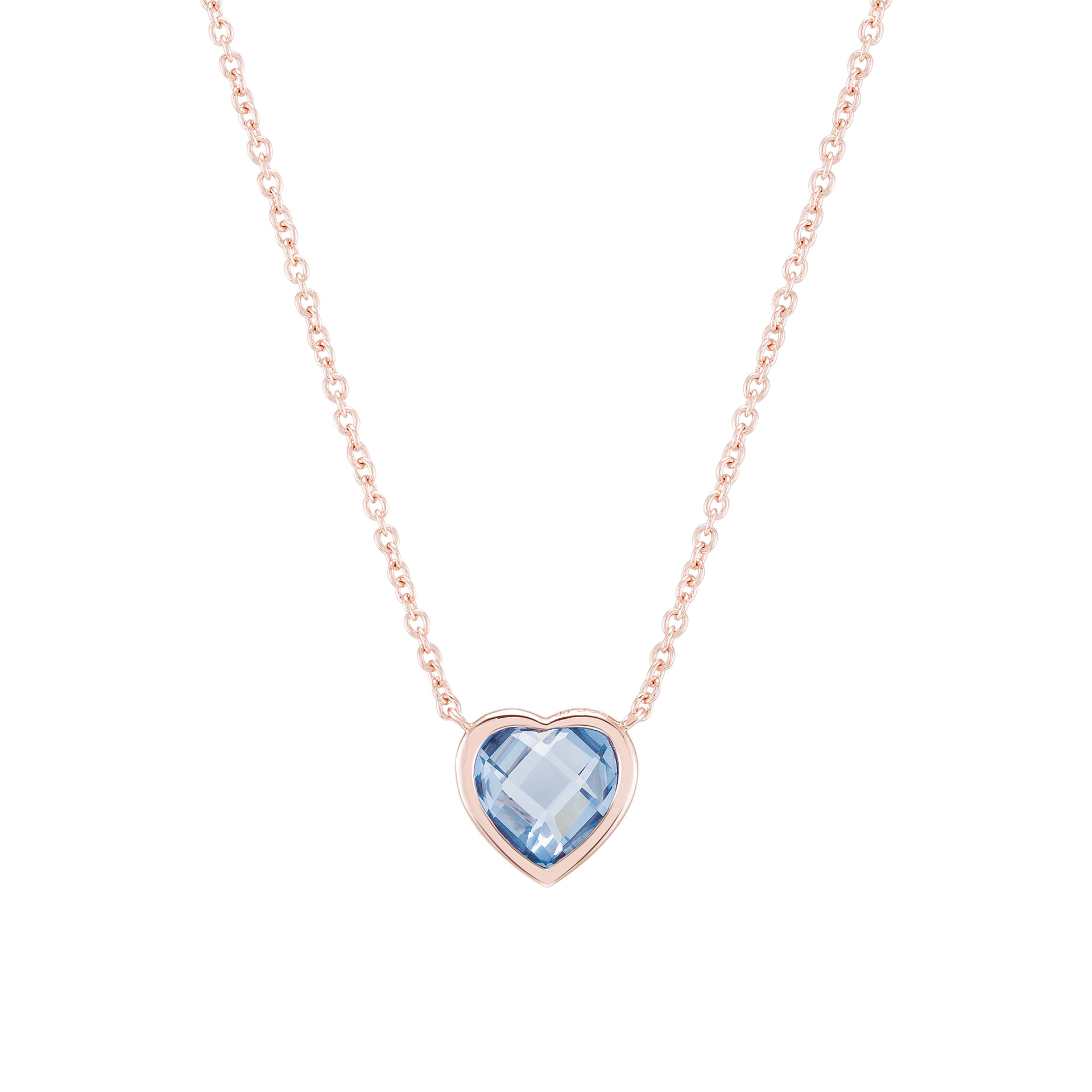 Collar Blue Heart