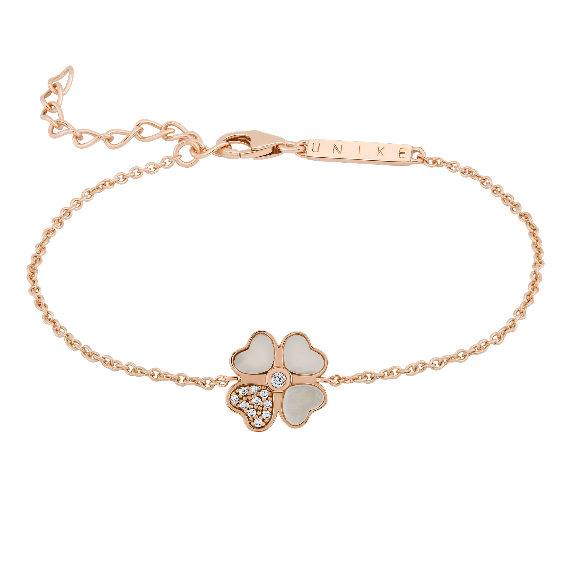 Pulseira Love in Rose Mop Clover