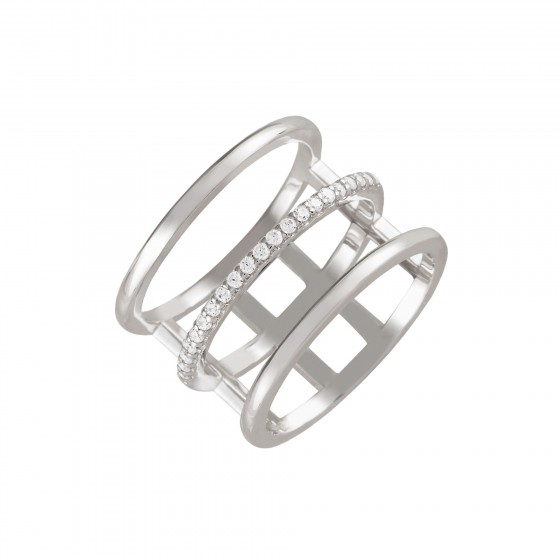 Anillo Glow Triple Wire