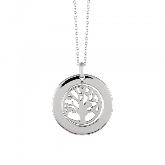 Classy Tree of Life Silver Necklace