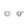 Christmas Edition Double Heart Earrings