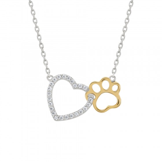 Classy Pet Heart Necklace