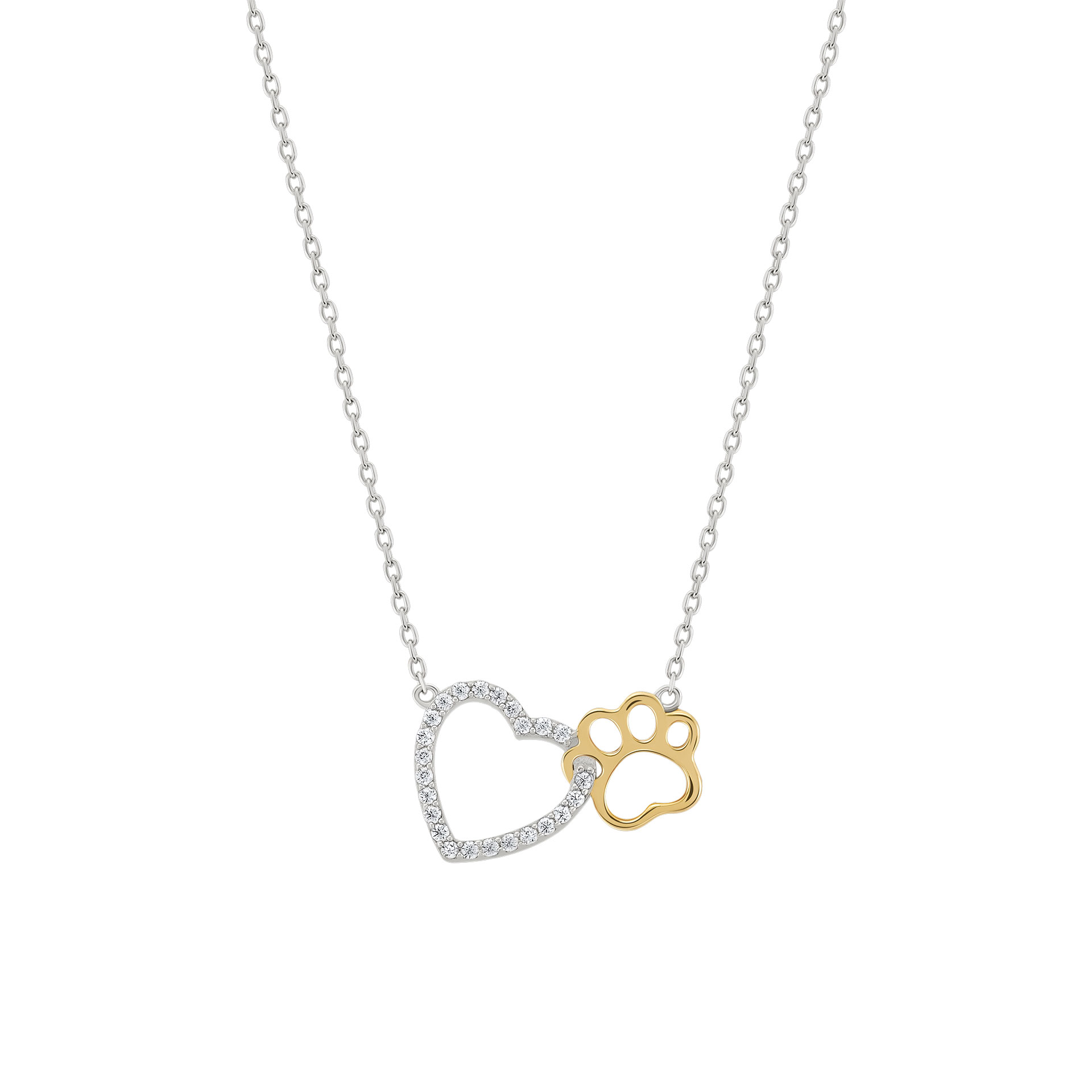 Collar Pet Lovers Heart