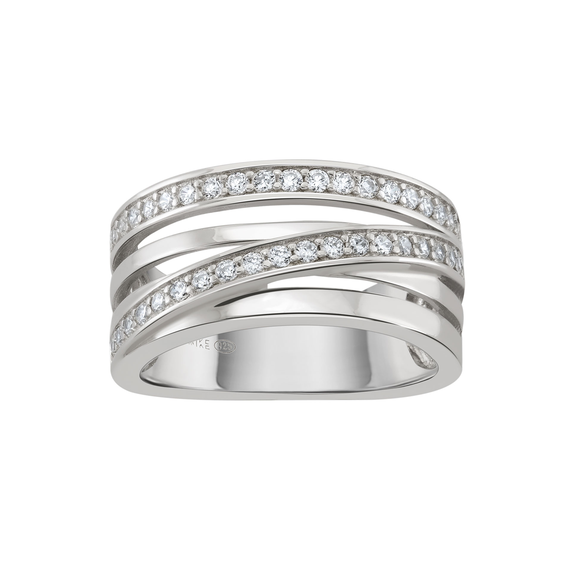 Classy Four Hoops Ring