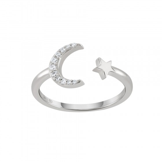 Anillo Matchy Moon & Star