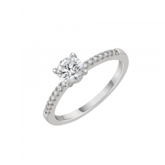 Anel Classy Solitaire Small