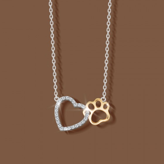 Classy Pet Heart Necklace