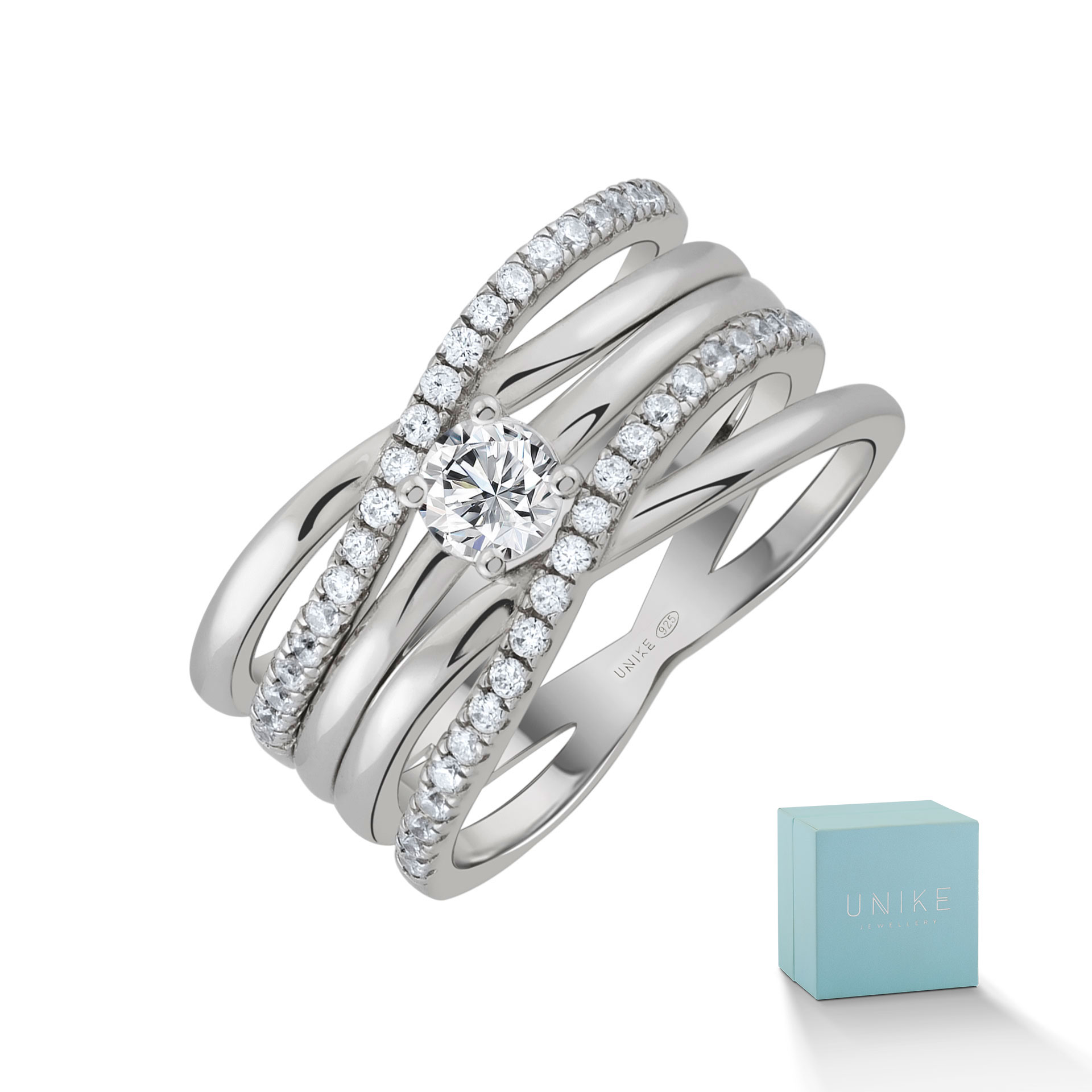 Classy Mood Solitaire Ring